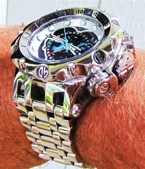 invicta large face men's watch.